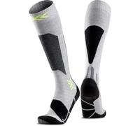 X-Socks Ski Discover OTC - Calcetines de esquí para una mayor comodidad y sujeción - Vendaje O-Ring para mayor estabilidad - Ideal para esquí y deportes de nieve - Morado Intenso/Arena Claro, 45-47