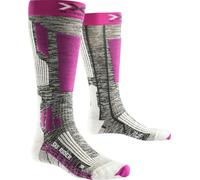 X-Socks Mujer skistrumpf Rider 2.0, Grey, Mujer, SKI Rider 2.0 Lady, Grey Melange/Violet