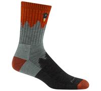 Calcetines de hombre Darn Tough Number 2 Micro Crew Midweight With Cushion Talla de calcetines: 43-45 / Color: rojo