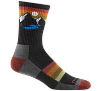 Calcetines de hombre Darn Tough Sunset Ridge Micro Crew Talla de calcetines: 43-45,5 / Color: negro