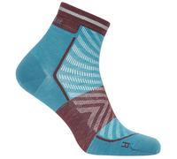 Calcetines de hombre Icebreaker Men Merino Run+ Ultralight Mini Talla de calcetines: M / Color: azul/rojo
