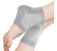 Calcetines de humedad para mujer, calcetines de talón de gel, calcetines hidratantes de gel sin toeless para el talón, reparación de humedad durante la noche, spa y cuidado de la piel del sueño