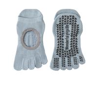 Calcetines de invierno para mujer, retro, humor, antideslizantes, con almohadilla de silicona, separador de dedos de yoga y deporte, apoyo al arco transpirable