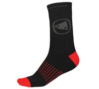 Calcetines de ciclismo endura thermolite ii 2-p sock bk hombre ne L - XL
