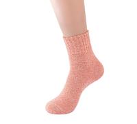 Calcetines de lana cálidos para mujer, lana de punto gruesa, suave, informal, calcetines elegantes, calcetines de invierno, calcetines largos, cómodos, ropa interior térmica para días fríos, de alta