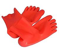 Calcetines De Látex Con Dedos Medias De Hombre Medias Cortas De Látex,Rojo,Pequeño