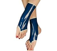 Calcetines De Látex De Caucho. Puntera Y Talón Abiertos,como Se Muestra,XXL