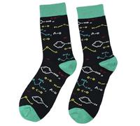 Calcetines de matemáticas, regalo para profesor, calcetines para profesores de ciencia, para profesor de agradecimiento, para hombre y mujer, con patrones de fórmulas matemáticas, talla 7-11,