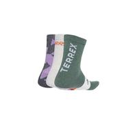 Calcetines de montaña adidas trx mt sck 3pp gris / blanco 43 - 45