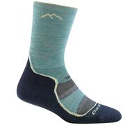 Calcetines de mujer Darn Tough Light Hiker Micro Crew Lightweight With Cushion Talla de calcetines: 35-37,5 / Color: azul/ azul claro