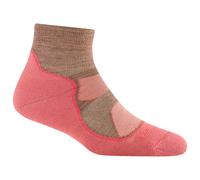 Calcetines de mujer Darn Tough Light Hiker Quarter Lightweight With Cushion Talla de calcetines: 41-42 / Color: rosa