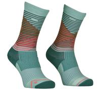 Calcetines de mujer Ortovox All Mountain Mid Socks W Talla de calcetines: 39-41 / Color: azul/verde