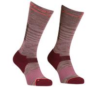 Ortovox Ski Tour LT Comp Long Mujer Calcetines para ski 42-44 Rosa subido