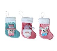 Calcetines de Navidad Estampado Matemáticas 3 Piezas