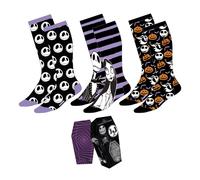 Calcetines de pesadilla antes de navidad - pack 3 pares - talla 35-41