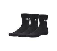 Calcetines De Rendimiento De Algodón Negros - 3 Pares Under Armour