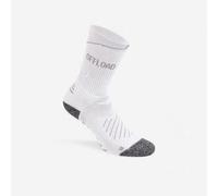Calcetines de Rugby Antideslizantes Offload R500 Mid Blanco 47/50