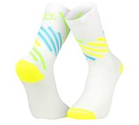 Calcetines de running BV sport LIGHT RUN ''HAUTE'' MIAMI (AMARILLO/VERDE)