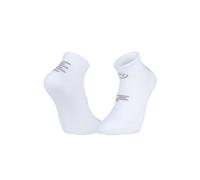 Calcetines de running BV sport RUN MARATHON.2 ''LOW'' (BLANCO/GRIS)