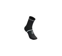 Calcetines de running compressport pro marathon v2.0 negro/blanco 35 - 38