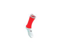 Calcetines de running compressport pro racing v4.0 bike fluo red/ 45 - 48