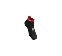 Calcetines de running compressport pro racing v4.0 run low negro/ 39 - 41