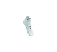 Calcetines de Running Compressport Pro Racing v4.0 Run Low White/Black 39 - 41