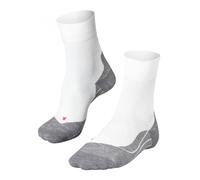 FALKE RU4 Endurance M So algodón antiampollas 1 par, Calcetines para correr Hombre, Blanco White-Mix 2020, 46-48