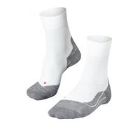 Calcetines de running Falke RU4, mujer, blancos 37-38