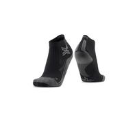 X-Socks Run Discover Ankle Wmn, Calcetines, Mujer, Black/Charcoal, 41-42
