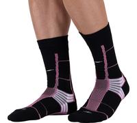 Calcetines de senderismo Monnet Trek Air (Negro/rosa)