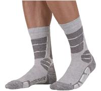 Calcetines de senderismo Monnet TREK LIN HAUTE (GRIS BLANC)