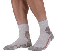 Calcetines de senderismo Monnet TREK MID LIN (GRIS BLANCO)