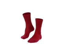 FALKE TK1 Adventure Wool W So lana hilo funcional antiampollas gruesos 1 par, Calcetines para senderismo Mujer, Rojo Scarlet 8280, 37-38