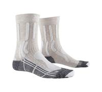 Calcetines de senderismo X-SOCKS TREK X CTN WMN (W021 BLANCO/ANTHRACITE)