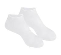 Calcetines de silicona protectores de playa, calcetines de gel suave, calcetines de pedicura para mujer para reparar pies secos