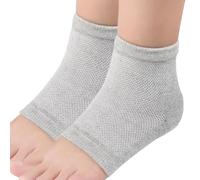 Calcetines de tacón de gel, calcetines para el talón para pies secos agrietados mujeres - Heat Foot Care Calcetines hidratantes,Hidratación profunda de Spa & Sleep, cuidado de la piel áspero para pies