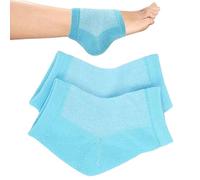 Calcetines de talón agrietados, calcetines de talón hidratantes para mujeres - Calcetines de gel de cuidado de los pies to -falta - Reparación de humedad durante la noche, cuidado de la piel de spa y