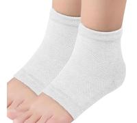 Calcetines de talón agrietados, calcetines de talón hidratantes para mujeres - Gel humectante calcetines de tacón sin tacón,Reparación de humedad durante la noche, cuidado de la piel de spa y sueño, r