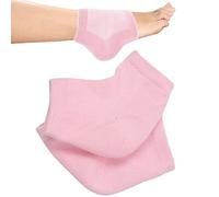 Calcetines de talón agrietados, calcetines de talón hidratantes para mujeres, Gel humectante calcetines de tacón sin tacón, Reparación de humedad durante la noche, cuidado de la piel áspero reutilizab