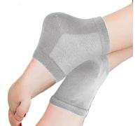 Calcetines de talón agrietados, calcetines hidratantes para mujeres | Calcetines humectantes para talón, hidratación profunda, reparación de humedad durante la noche, cuidado de la piel áspera para