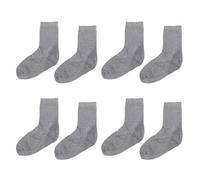 Calcetines de Talón de Gel Hidratante Algodón Suave Color Sólido Calcetines de Media Pantorrilla con Talón de Gel de Algodón para el Cuidado de la Piel Ropa de Dormir 4 Pares