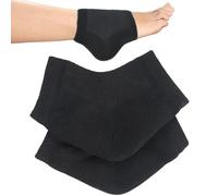 Calcetines de talón hidratantes para mujeres, calcetines de tacón de gel,Calcetines de gel de cuidado de los pies to -falta - Reparación de humedad durante la noche, cuidado de la piel de spa y sueño,