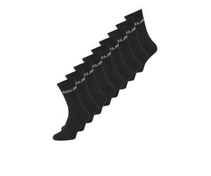 Calcetines de tenis Jack-Ragen, 9 unidades, Negro/Paquete: 9 x Negro, Talla única