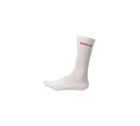 Calcetines de tenis wilson crew logo sock blanco pack 31 - 35