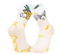 Calcetines de trail BV sport SOCQUETTE TRAIL ULTRA.2 COLLECTOR ''NUTRI'' PINA COLADA (AMARILLO)