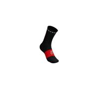 Calcetines de trail compressport ultra v2.0 negro/blanco/rojo 35 - 38