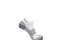 Calcetines de trail salomon aero ankle 2-pack white/black 36 - 38
