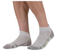 Calcetines de travesía bajos Monnet Chaussette Trek Lin Basse (GREY GREEN)