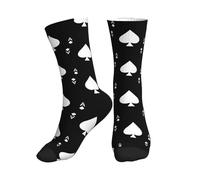 Calcetines De Tubo Cartas De Juego Del As De Espadas Resistencia Tennissocken Acolchados Calcetines Deportivos Para Fútbol Trabajo Casa